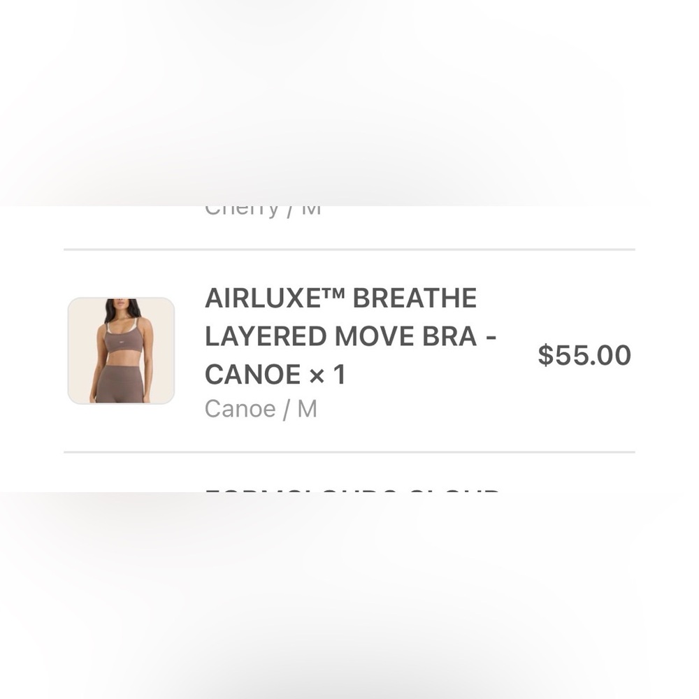 Set Active Airluxe Breathe Layered Move Bra - Canoe